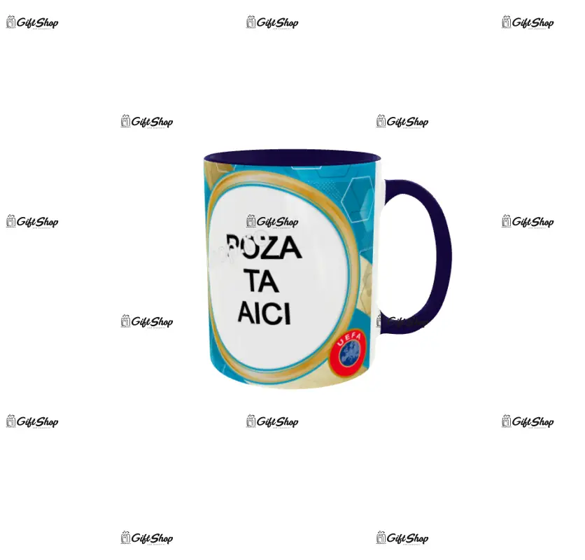 Manchester city fc, cana personalizata cu poza, model 3324